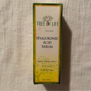 Tree of Life Hyaluronic Acid Serum For All Skin Types 2 fl oz READ DESCRIPTION